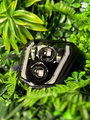 LED Scheinwerfer für KTM EXC/EXC-F/Freeride 2017-2023 / SMC/R 19-23 mit E-Prüfzeichen Eintragungsfrei/Straßenzulassung