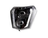 LED Scheinwerfer für KTM EXC/EXC-F/Freeride 2017-2023 / SMC/R 19-23 mit E-Prüfzeichen Eintragungsfrei/Straßenzulassung